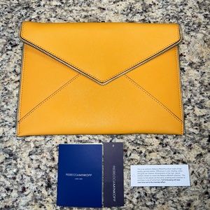 Rebecca Minkoff Yellow Clutch